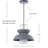 Beeson 1 - Light Gray Pendant