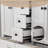 Wimer 48'' Double Sink Bathroom Vanity with Resin Sink Top, Hand Painted, Assembly Required-775539918
