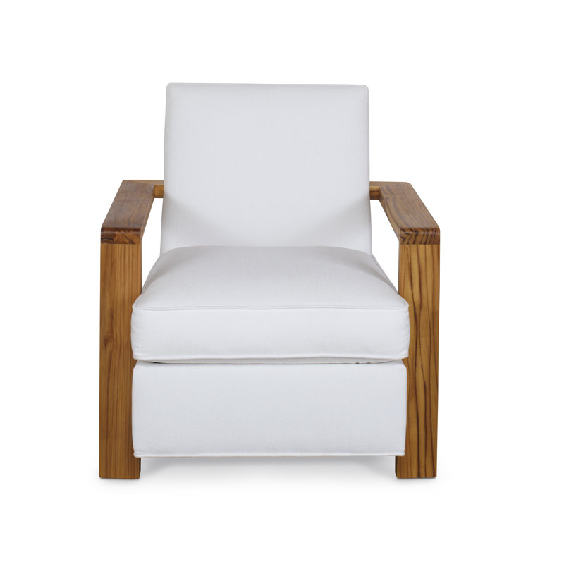 Carrier And Company Outdoor Outdoor Teak Lounge Chair, Sand 51900L21