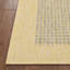 Tapis jaune tissé à plat Marshanna Odin-49789157