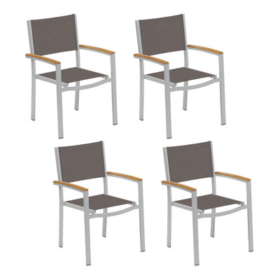 Travira Stacking Patio Arm Chair