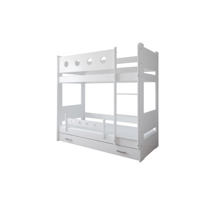 Lipinski Bunk Bed with Built-in Ladder Included