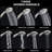Wall Mounted Tub Shower System With Hand Shower Single Handle Shower Faucet Set Modern Stainless Steel Shower Trim Kit With Slide Bar-126699829