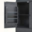 Buffet 75 autoportant avec huche et portes style Shaker-1957887380