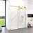 56"-60"W X 72"H Frameless Single Sliding Shower Door – 5/16" (8Mm) Clear Tempered Glass, Bypass Design-114613375