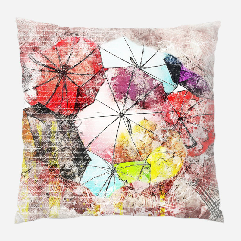 Coussin Umbrella, Microsuède, Intérieur