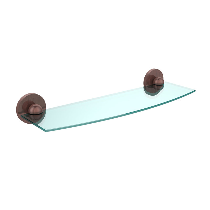 Goble Bracket Shelf, 18", Antique Copper