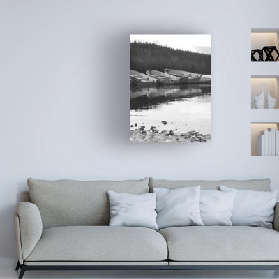 Bolog Kent Flora Rowboats Canvas Art