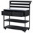 65‘’H Outdoor Patio Solid Wood Kitchen Island-1785896515