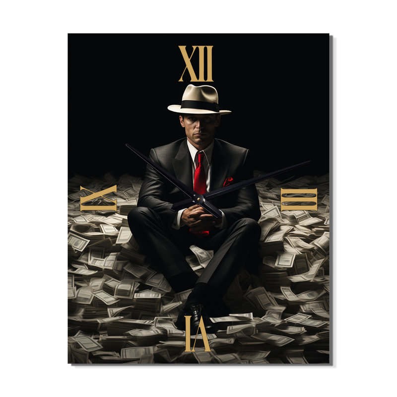 Billionaire «Man With Hat Abundance Of Silver», Très grand
