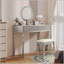 Ensemble de meuble-lavabo réglable luxueux avec plusieurs tiroirs et tabouret-745664086