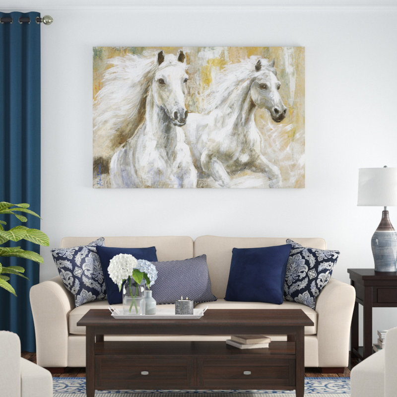 « freedom », reproduction d’art sur toile tendue, H 40 po x l 60 po x P 1,5 po