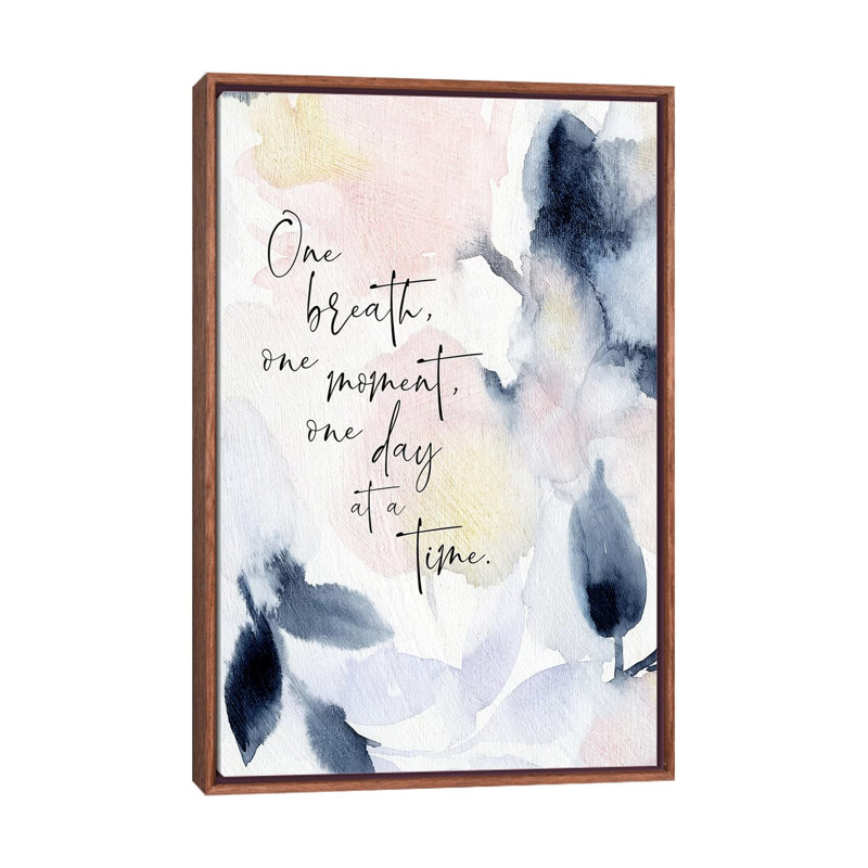 «One Breath» par Stephanie Ryan - reproduction d'art, 26" H x 18" W x1.5" D, Pas de tapis
