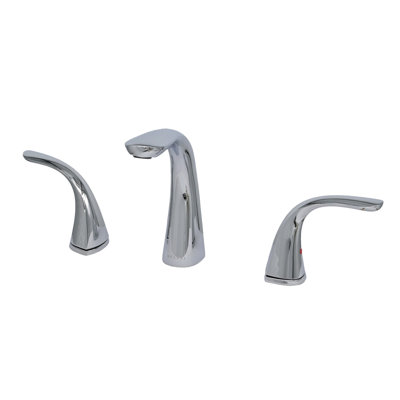 Robinet de salle de bain espacé avec ensemble de bonde Lulani Kauai