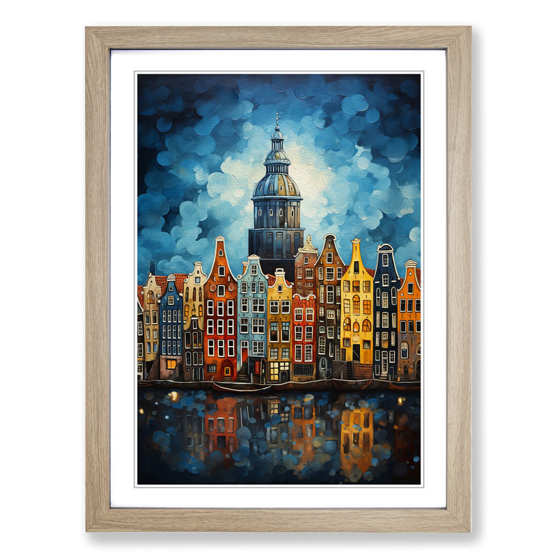 Amsterdam Symbolism Art - Framed Print