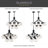 Steel Dimmable Globe Chandelier-581682569-581682570-581682571