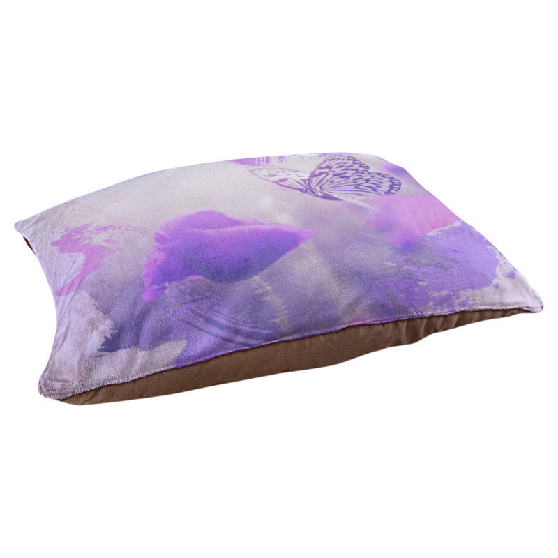 Coussin Burkey, L 32,5 po x l 42,5 po, Brun foncé