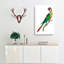 Parakeet by George Shaw - Wrapped Canvas-55330570