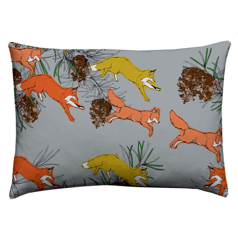 Aidian Abstract Rectangular Cushion