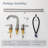2-handle Bathroom Faucet-82676478