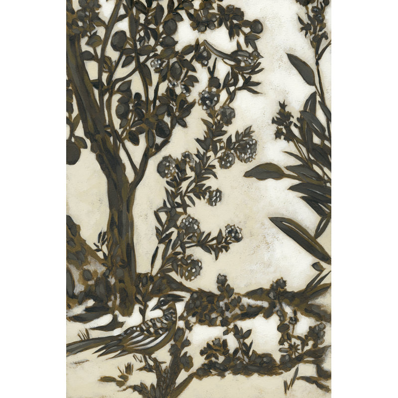 Teahouse Chinoiserie II by Chariklia Zarris - Wrapped Canvas Art Prints, 46cm H x 30cm W