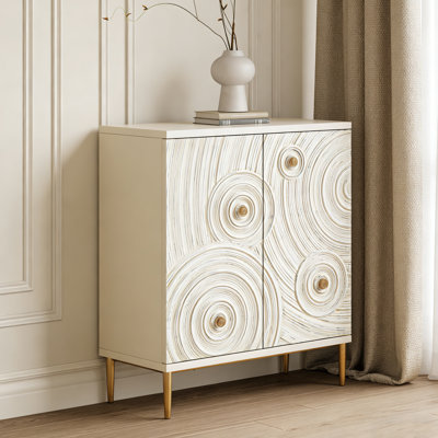 French Retro Style Accent Cabinet