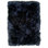 Tapis noir à poils longs lavable à la machine Diller