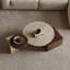 Table basse en bois massif noisette frittée en bois massif-129598113