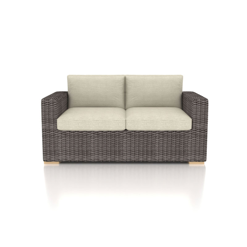 Dune Outdoor 2 - Seat Loveseat, Canvas Flax Sunbrella® Canvas