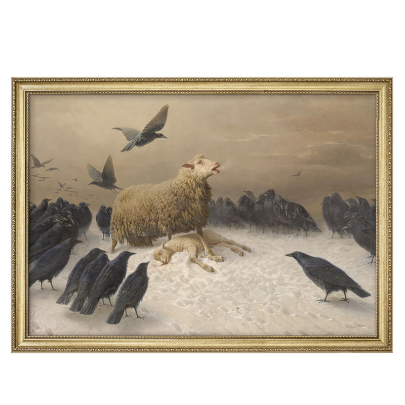 Lamenting Sheep with Ravens, Non