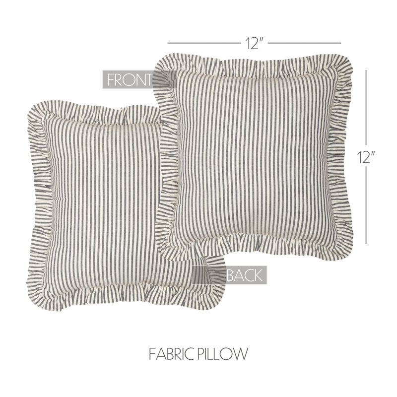 Square Cotton Pillow Cover & Insert
