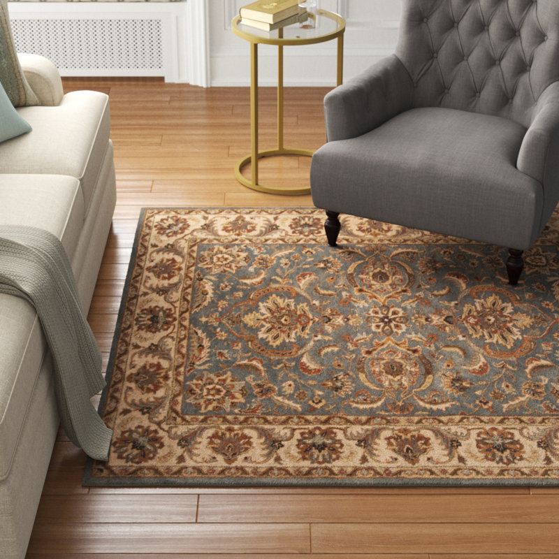 Tapis beige en laine touffeté à la main Taylorsville, Rectangle 7 pi 9 po x 9 pi 9 po