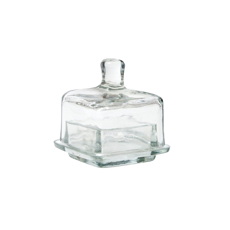 Bistro Glass Jam Jar, Square