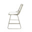 Paire de tabourets de comptoir Chic (2), tissu d'ameublement à l'eau, structure en fer, H 41,19 po, tabourets beige tendance, structure et - 2