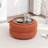 Upholstered Round Storage Ottoman-521645667