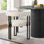 4 - Person Dining Table Sets With 41.5'' Round Table & 4 Upholstered Velvet Chairs-883437313