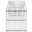 Banc en acier inoxydable Modway-525252969