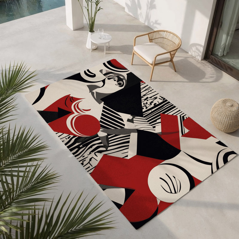 Tapis intérieur et extérieur Pulsar Dream, Rectangle 1 pi 6 po x 2 pi 6 po