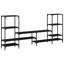 Abshure Unfinished TV Stand for TVs up to 88" with Fireplace Included-694901764