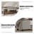 Modern Creative White Robot Multifunctional Rotating Movable Side Table