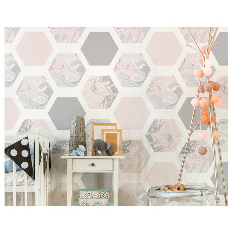 Jurien Geometric Wallpaper, 360 x 250cm