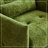 Velvet Upholstered Single Sofa Chair With Lumbar Pillow For Living Room, Bedroom, And Reading Room-206080160