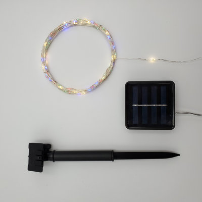 Lockett Solar Powered LED Fairy String Lights