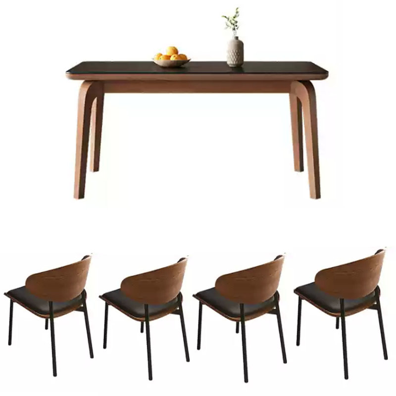 Modern simple family dining table