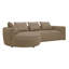 Amado Corner Sofa L Shaped Couch Modern Minimalist Chenille-1877695776-1877695790
