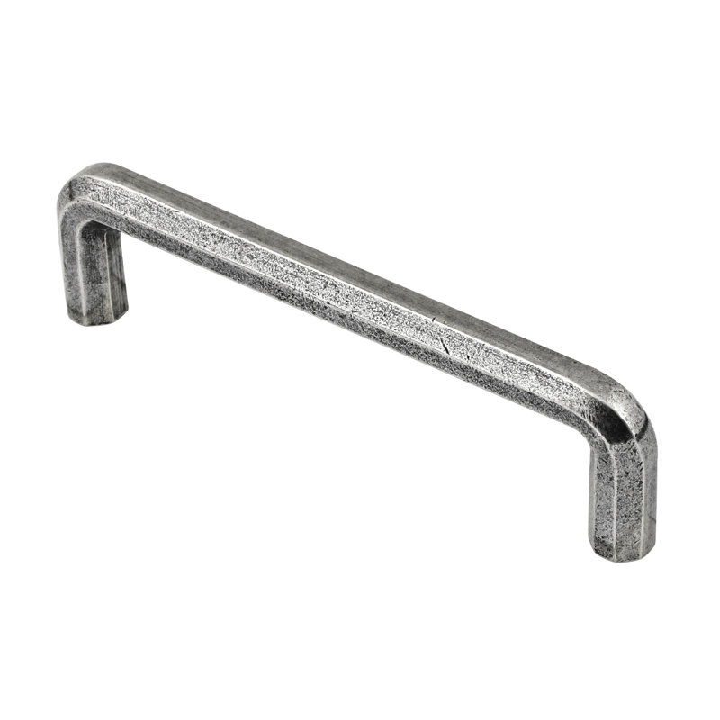 Asher Octagonal Pewter Cabinet Pull, 5 1/16″