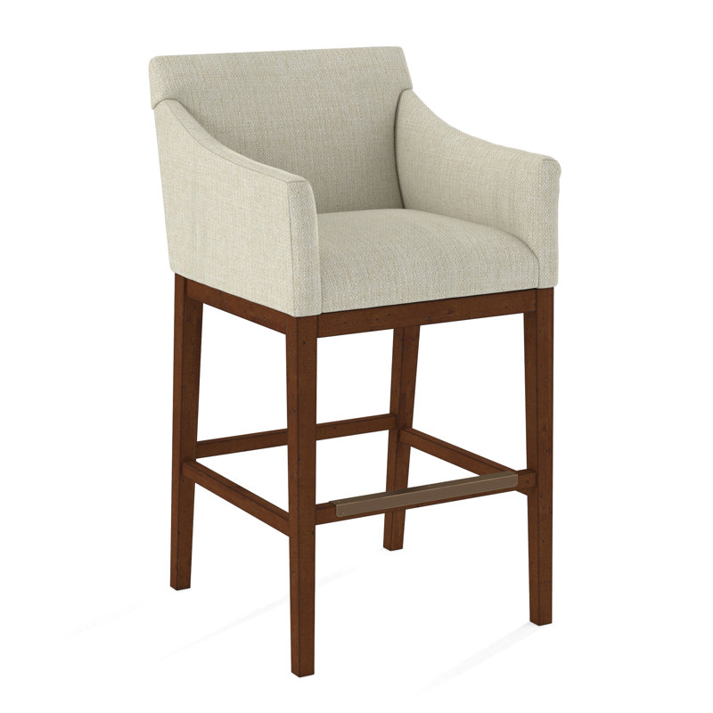 Upholstered Stool, 61364-88, Espresso