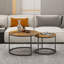 Ensemble de 2 tables basses gigognes