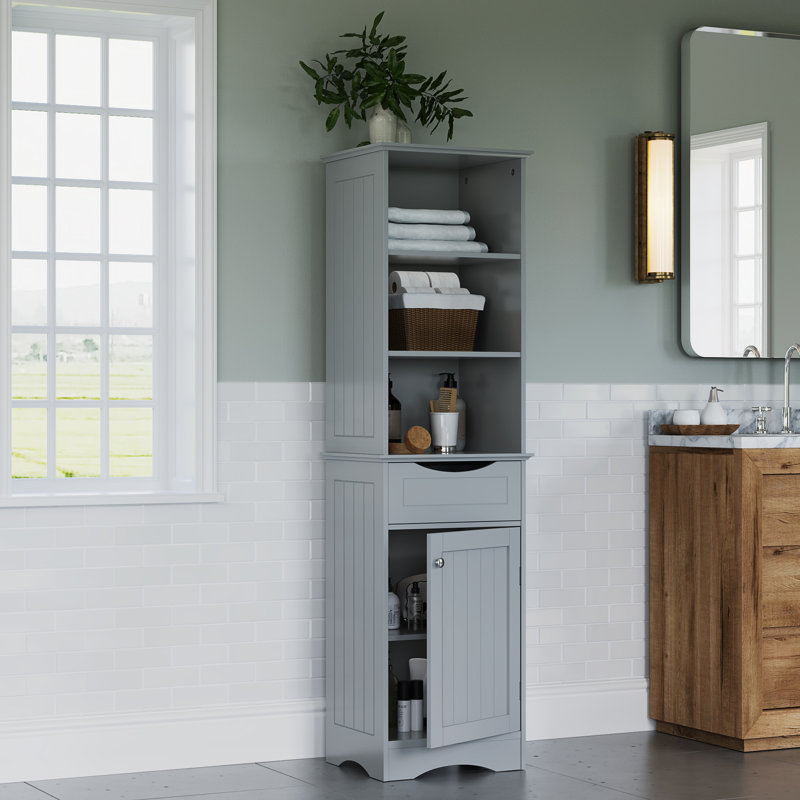 Ashland Linen Cabinet, Grey