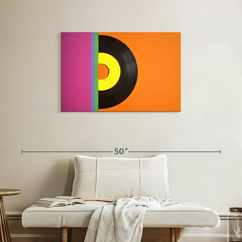 Abarca Vinyl Record Cover, 24" H x 36" W